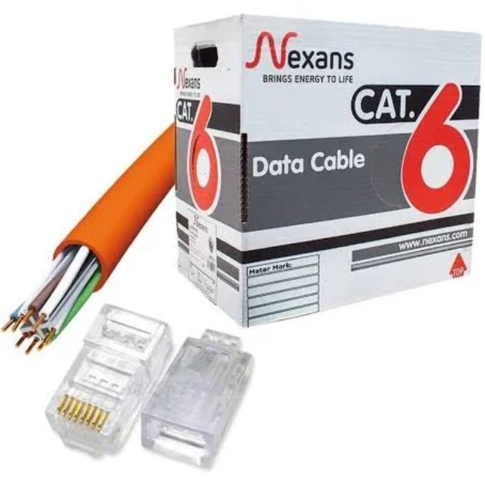 Nexans Cat 6 Utp 23AWG Halogen Free Kablo 305 M